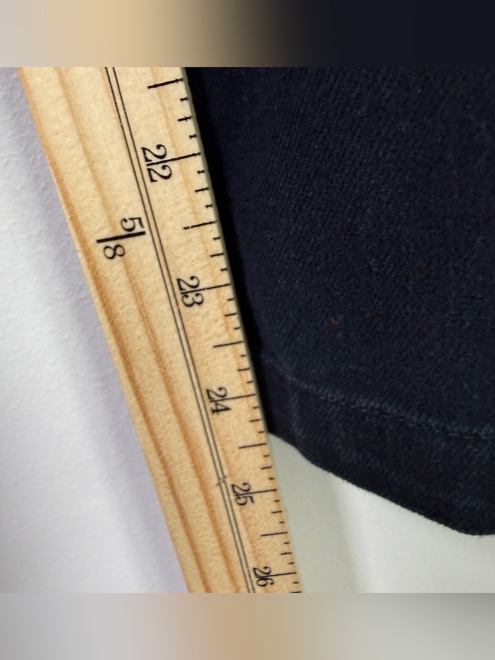 A New Day Black High Waist Belted Pleat Front Cotton Trouser Pants Size 10 - Picture 10 of 12